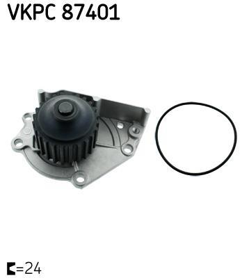 Pompe à eau SKF ref. VKPC 87401